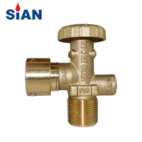 Sian LPG Cylinder Valve Venezuela Standard Head Standable Head PV6 Valves