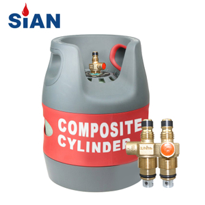 Sian safety d16 lpg katup snap-on silinder komposit