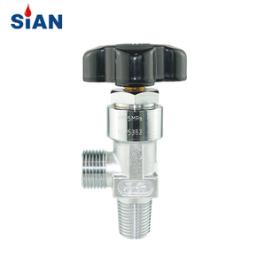 Diafragma Selesai Berlapis Krom Tipe QF-21A Katup Silinder Gas Nitrogen Udara Oksigen