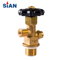 QF-35C Harga Murah Buatan China Co2 Air Valve Cylinder Axial Type Valve Brass Safety Valve