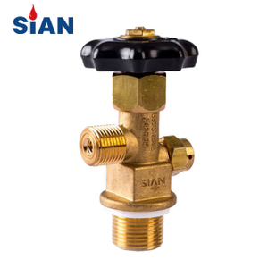 QF-35C Harga Murah Buatan China Co2 Air Valve Cylinder Axial Type Valve Brass Safety Valve