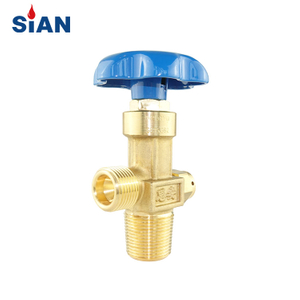 Kualitas Tinggi Cina Pabrik FUHUA SiAN Merek QF-2 Industri Oksigen Nitrogen Air Safe Cylinder Flapper Jenis Kuningan Gas Valve