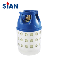 Sian Factory D27 LPG Composite Cylinder Penutupan Mandiri Katup Kuningan