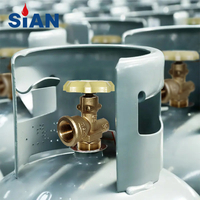 Sian brass lpg v6s2 silinder Pol valve propana tangki katup kontrol gas katup