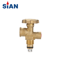 Sian V9 Valve - LPG Cylinder Valve Dioptimalkan untuk Wadah Gas Komposit