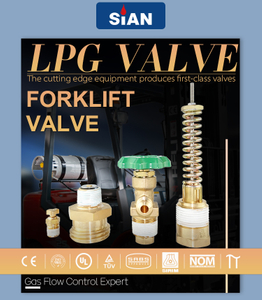 Pabrikan Sian Safety Brass LPG Forklift Cylinder Valves