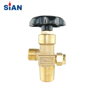 Kualitas Terbaik QF-2A CO2 Cylinder Axial Type Valve Brass Valve