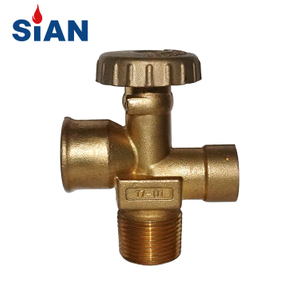 Sian 17bar keselamatan kuningan 510u lpg silinder mexico 40 lbs Pol Valves