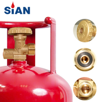 Sian LPG F-Type PV05 Handwheel Brass Safety Gas Control Valve