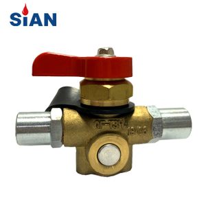 Kualitas Tinggi QF-T3H4 CNG Valve Brass Valve China Ningbo FUHUA Valve Factory