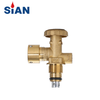Sian Pv6 Composite Cylinder Valve-Katup LPG berkinerja tinggi untuk botol modern
