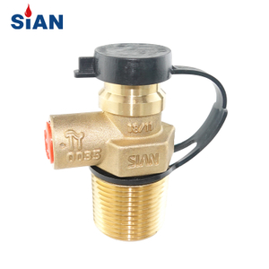 SiAN Brand PV02-D22 Self-closing LPG Gas Cylinder Valve dengan Sertifikasi PI