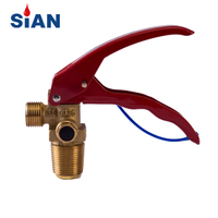 Brass Alloy Forged Valve untuk CO2 Fire Extinguisher Fire Safety Valve