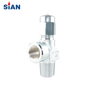 QF-2D O2 Air N2 Gas Cylinder Needle Type Valve Valve Kuningan yang andal