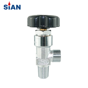 Diafragma Selesai Berlapis Krom Tipe QF-21A Katup Silinder Gas Nitrogen Udara Oksigen Industri