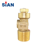 Sian 3MPA Acetylene Gas Cylinder Valve Brass C2H2 Control Valve