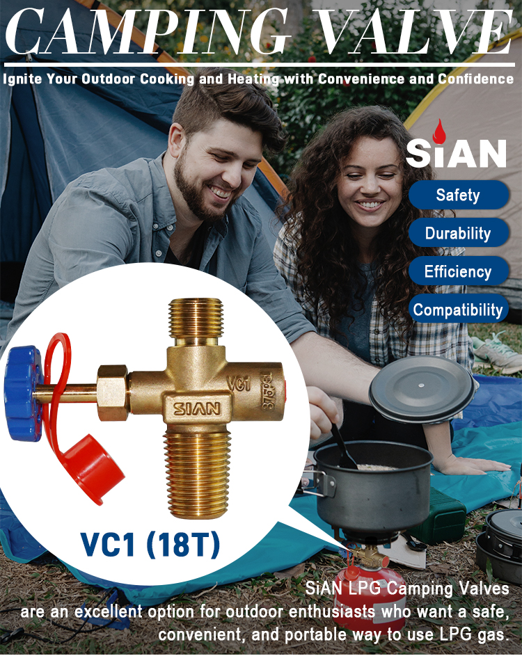 Sian LPG Camping Valve VC1 untuk Filipina (1)