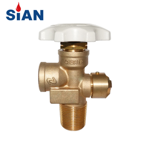 Sian brass safety 100 pon lpg katup pol silinder untuk tangki propana 100 lb