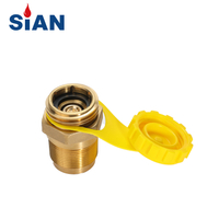 Katup pengisian daya sian - katup pengisian LPG yang andal untuk pengisian bahan bakar silinder