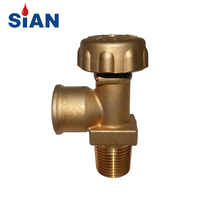 Sian Brass Handwheel 25bar LPG Gas Cylinder Control Pol Valves