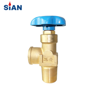 QF-6A Handal SiAN Merek Fuhua Pabrik O2/Udara/N2 Silinder Flapper Jenis Kuningan Gas Valve
