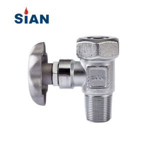 Katup Silinder Gas Oksigen Jenis Koneksi Aksial